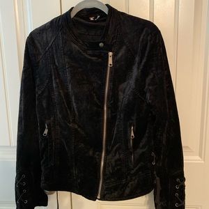 Free people velve jacket